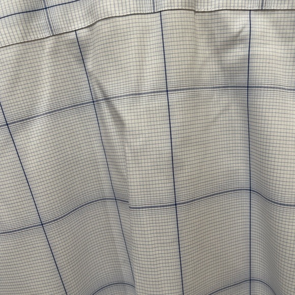 Calvin Klein Blue Casual Button Down Shirt Infinite Non Iron 4XL 34/35 - Picture 8 of 14